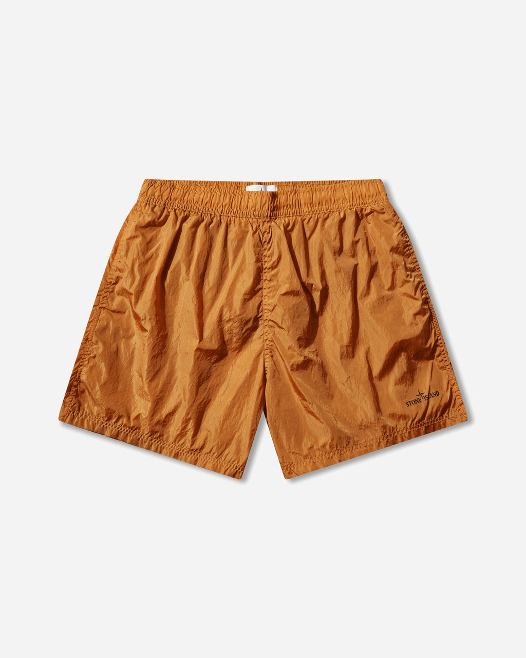Mens Nylon Metal Swim Shorts Orange Stone island – Гарантія оригінальності – боковий вид
