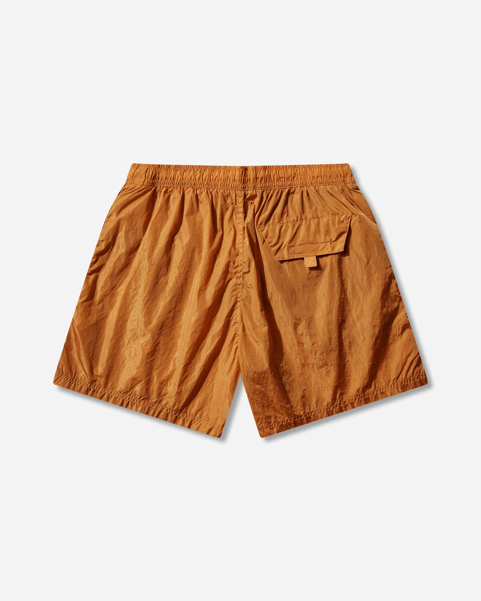 Mens Nylon Metal Swim Shorts Orange Stone island – Гарантія оригінальності – вид ззаду
