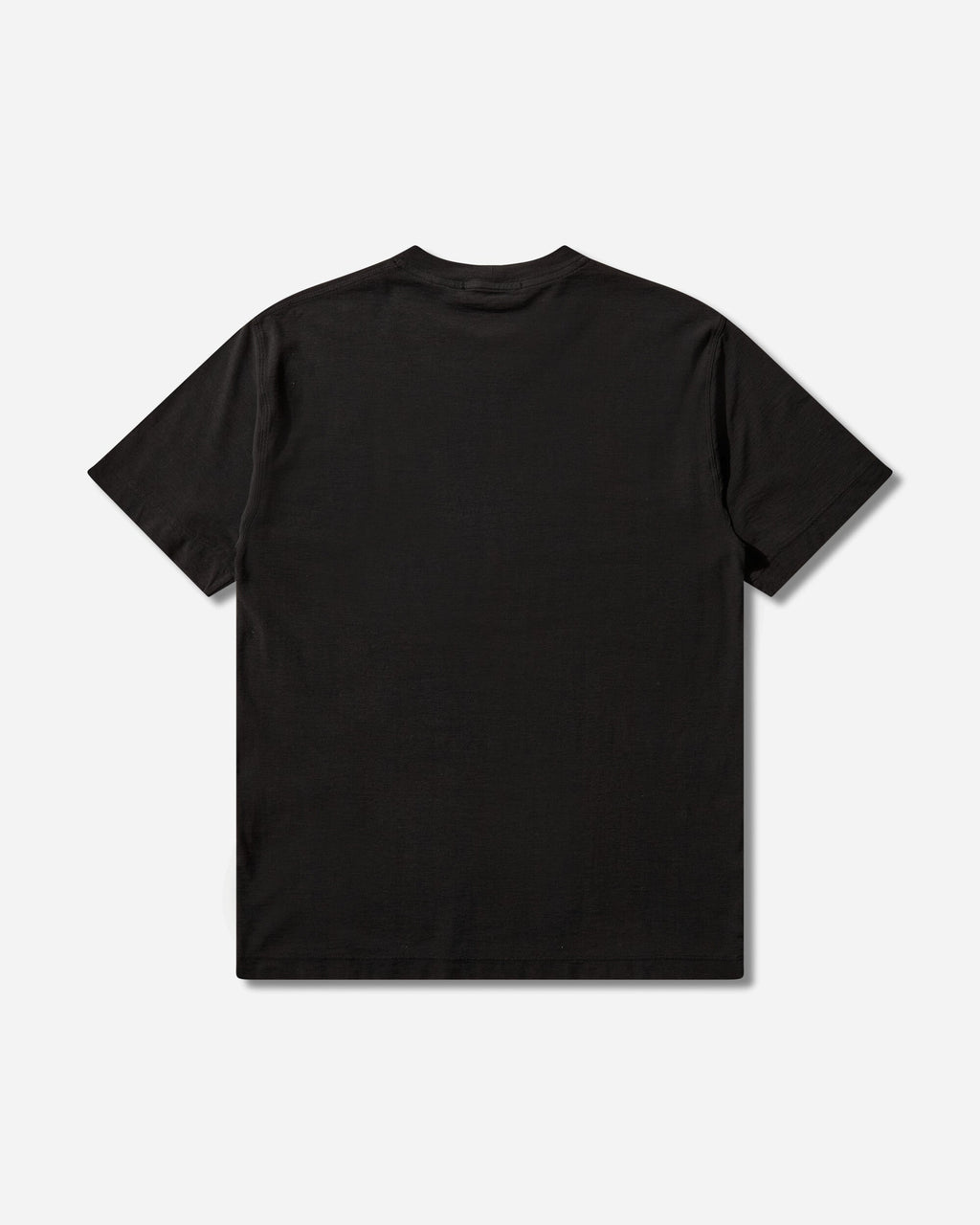 Mens Ghost Organic Cotton Jersey Crepe T-Shirt Black Stone island – Гарантія оригінальності – вид ззаду