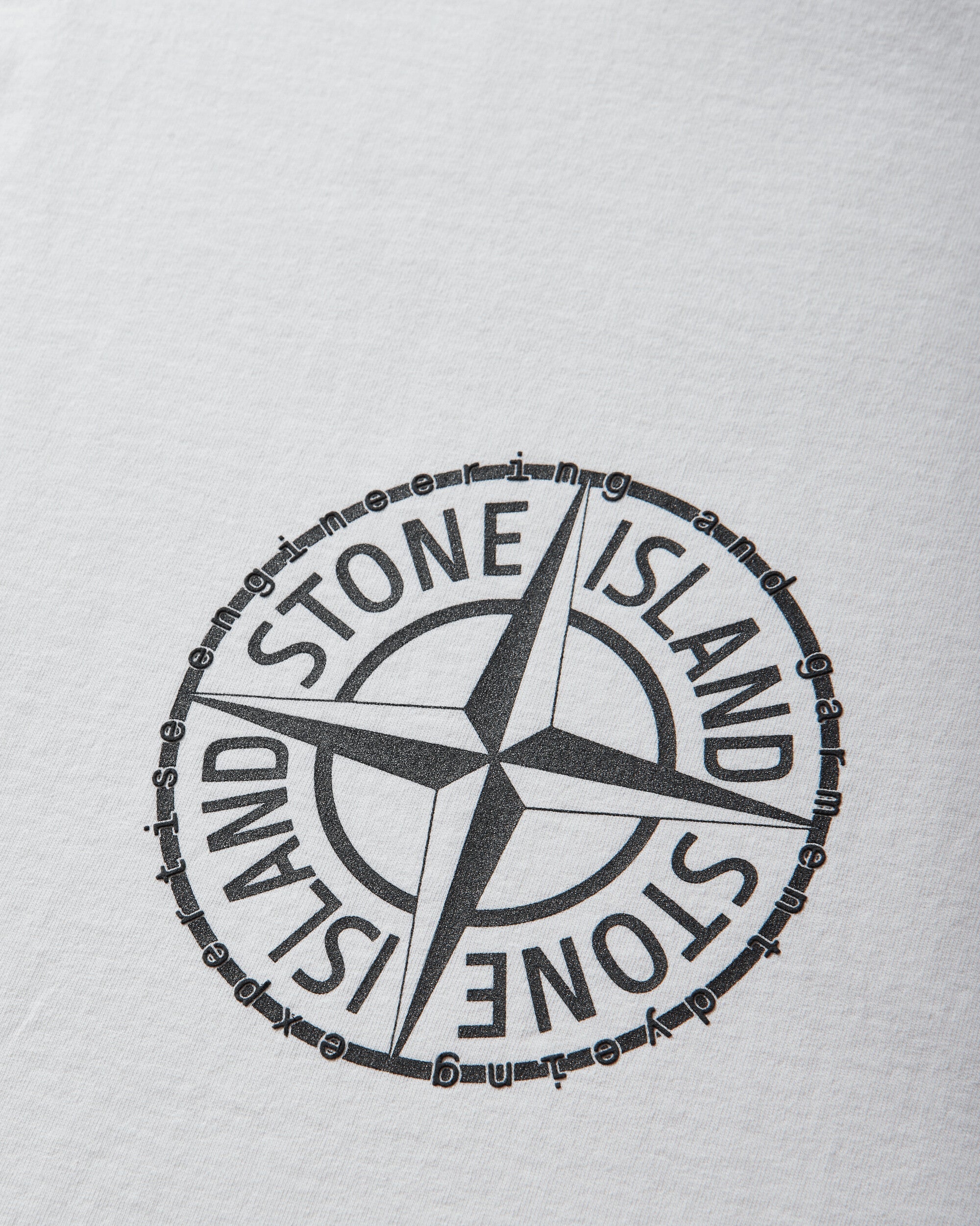 Mens Organic Cotton Jersey T-Shirt White Stone island оригінал – Купити в Україні – детальний вид