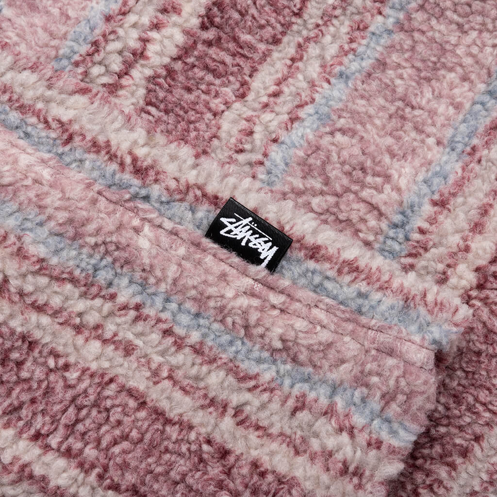 Stripe Sherpa Shirt Stussy – Гарантія оригінальності – збільшений вид