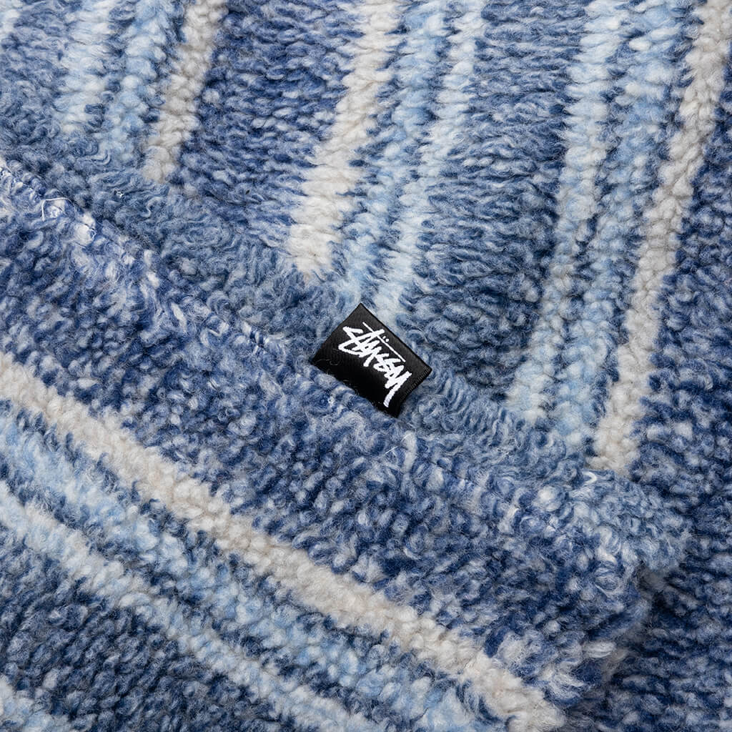 Stripe Sherpa Shirt Stussy – Гарантія оригінальності – збільшений вид