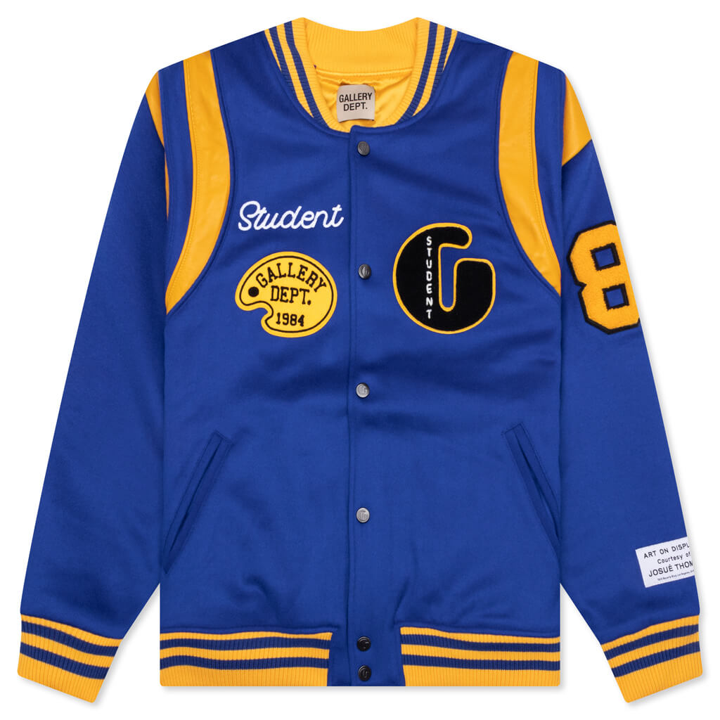Student Varisty Jacket Gallery department – Гарантія оригінальності – боковий вид