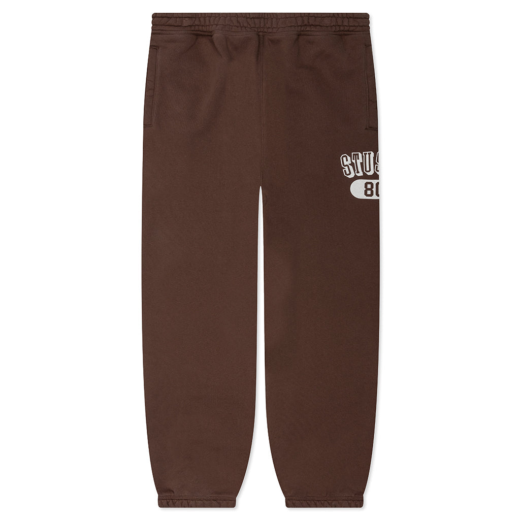80 Fleece Pant Brown Stussy – Гарантія оригінальності – боковий вид