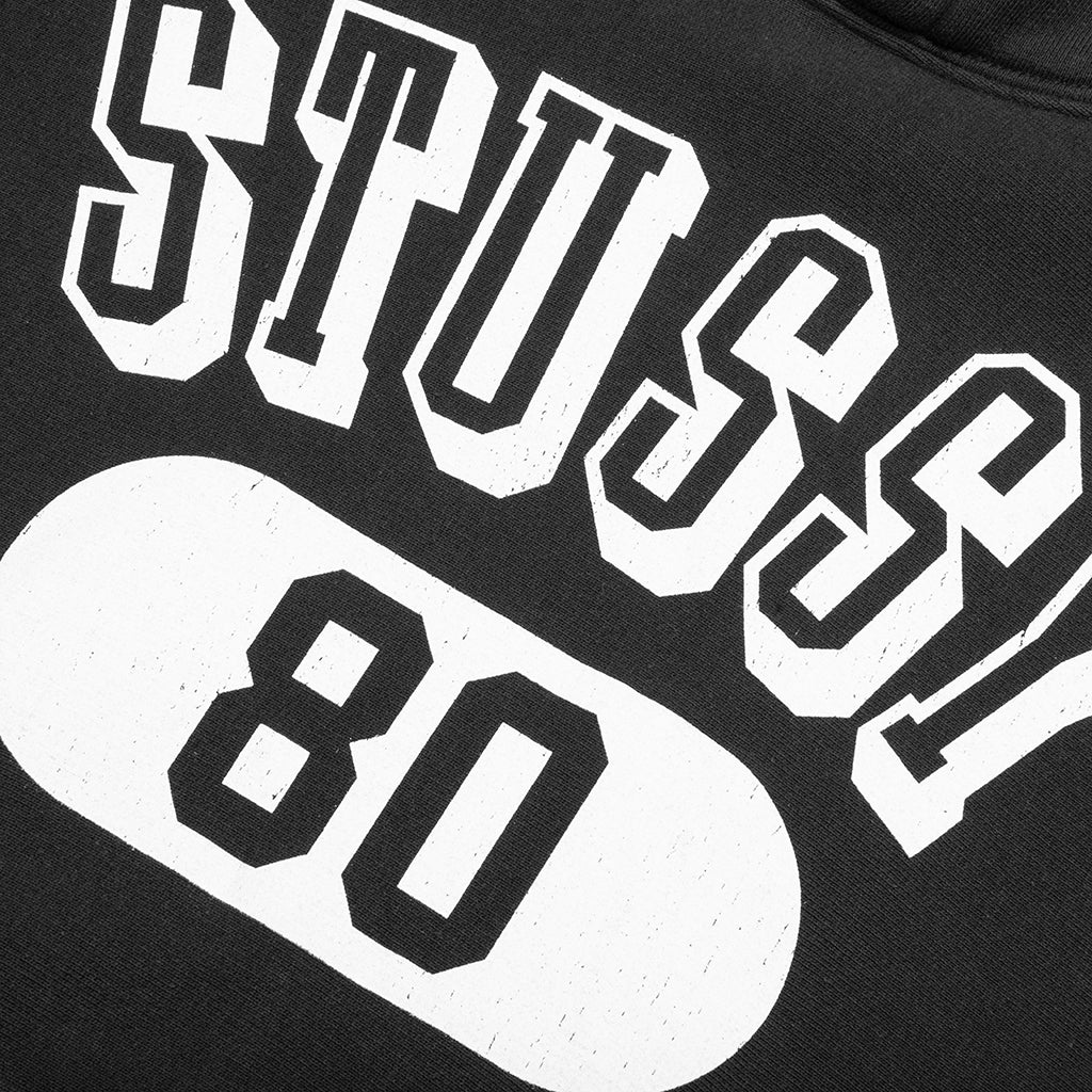 80 Relaxed Hood Washed Black Stussy оригінал – Купити в Україні – збільшений вид
