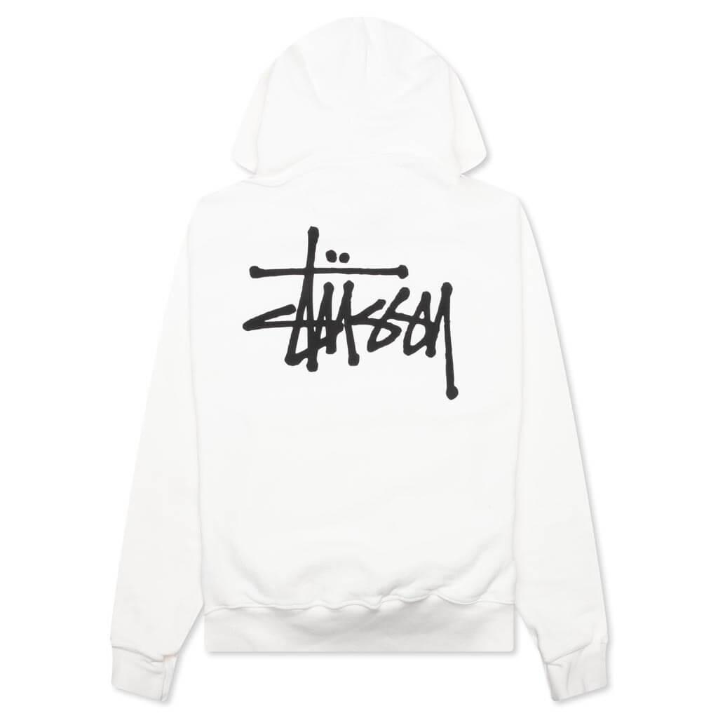 Оригінальна Basic Pigment Dyed Hoodie Stussy – вид ззаду