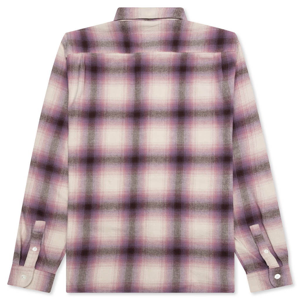 Bay Plaid Shirt Stussy – Гарантія оригінальності – вид ззаду