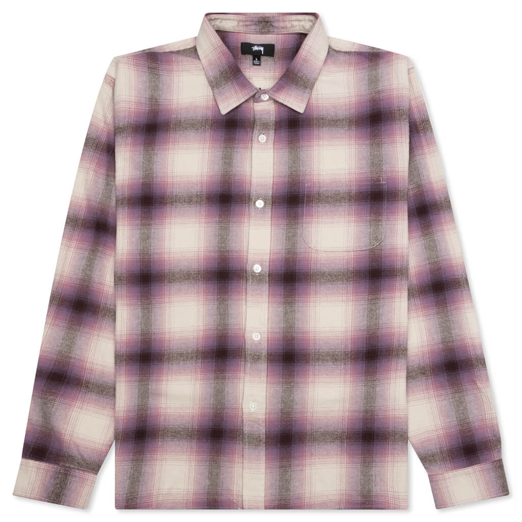 Bay Plaid Shirt Stussy – Гарантія оригінальності – боковий вид