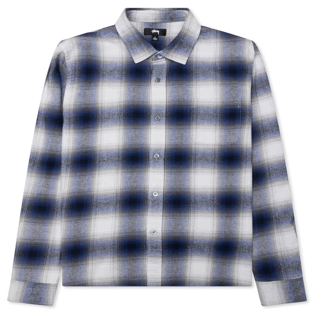 Bay Plaid Shirt Stussy – Гарантія оригінальності – боковий вид