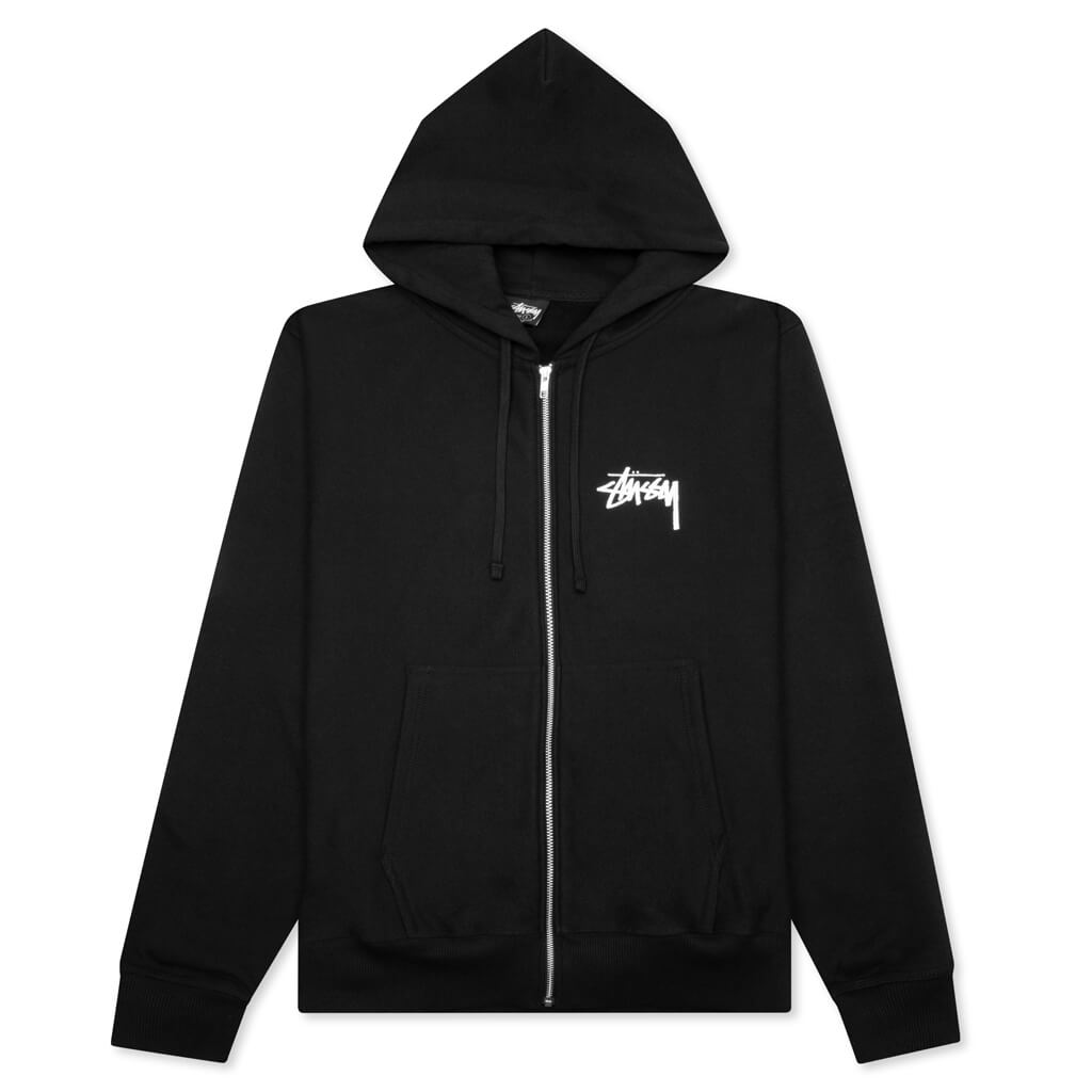 Classic Dot Zip Hoodie Stussy оригінал – Купити в Україні – боковий вид