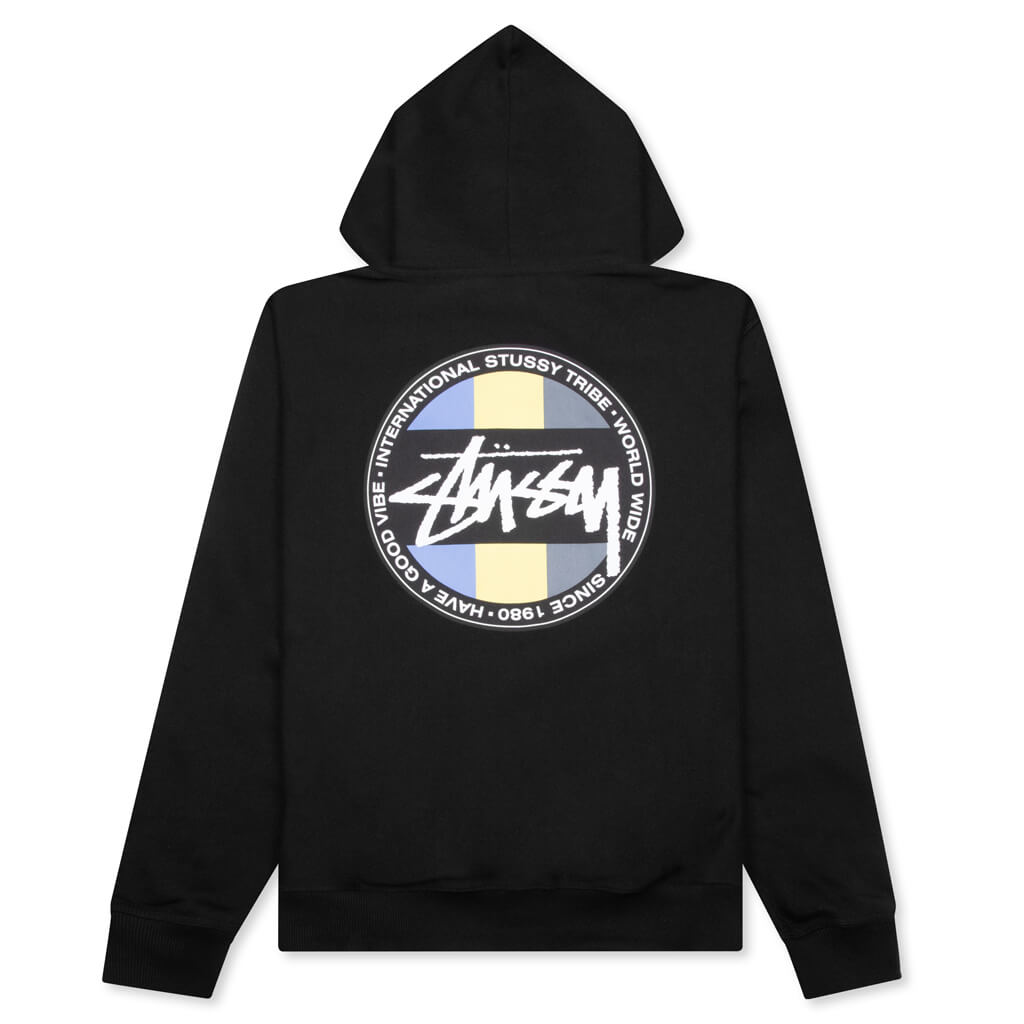 Classic Dot Zip Hoodie Stussy оригінал – Купити в Україні – вид ззаду