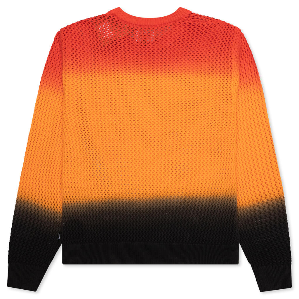 Pigment Dyed Loose Gauge Sweater Stussy – Гарантія оригінальності – вид ззаду