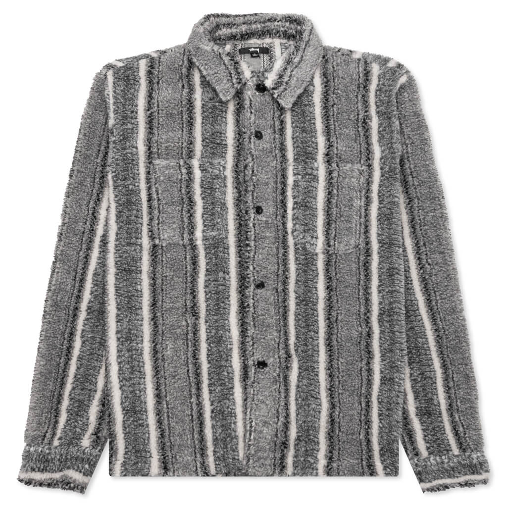 Sherpa Shirt Stussy – Гарантія оригінальності – боковий вид