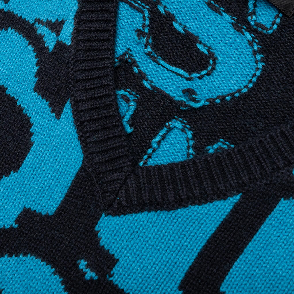 Stacked Sweater Vest Stussy – Гарантія оригінальності – детальний вид