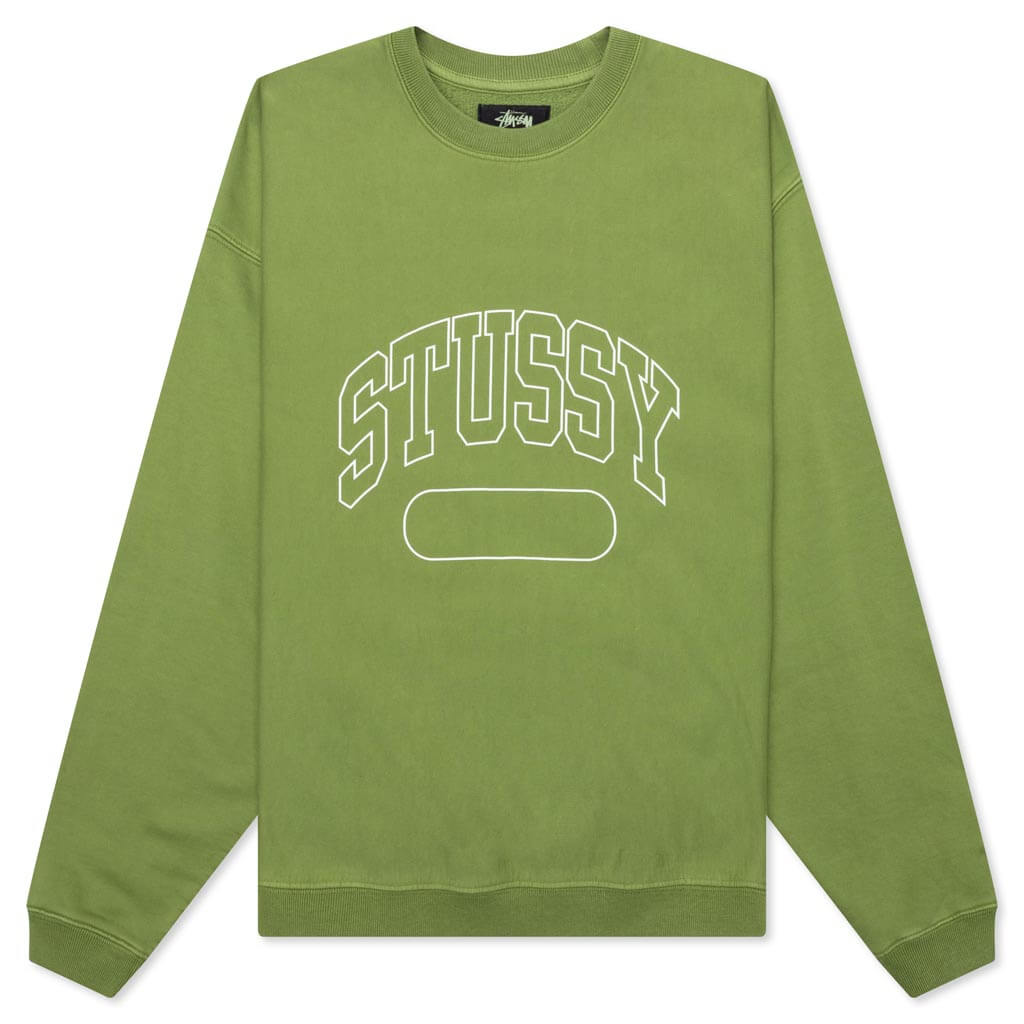 Оригінальна Varsity Oversized Crew Stussy – боковий вид