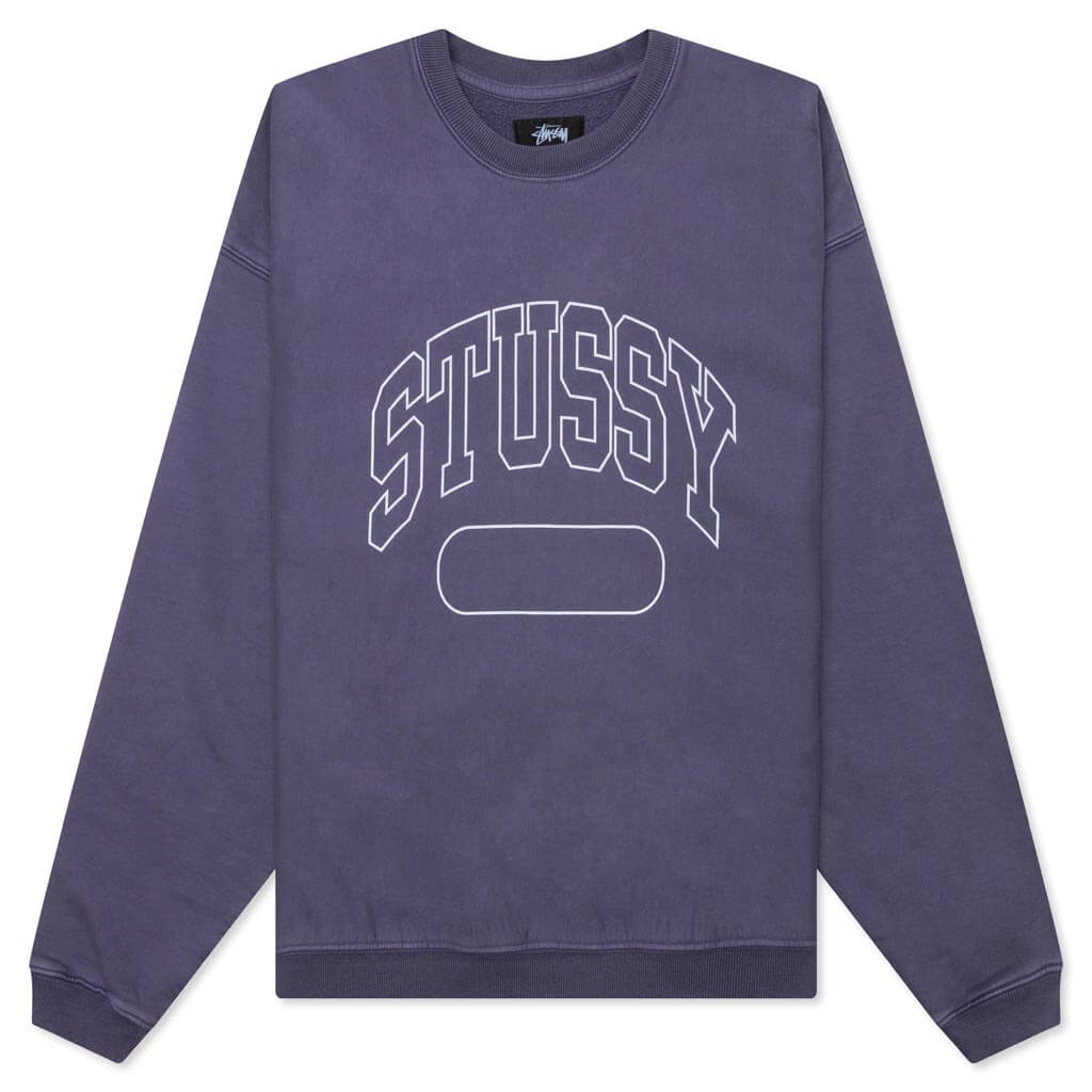 Оригінальна Varsity Oversized Crew Stussy – боковий вид