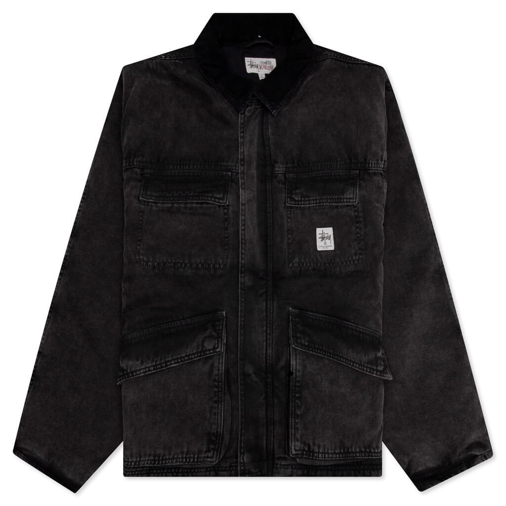 Washed Canvas Shop Jacket Stussy оригінал – Купити в Україні – боковий вид