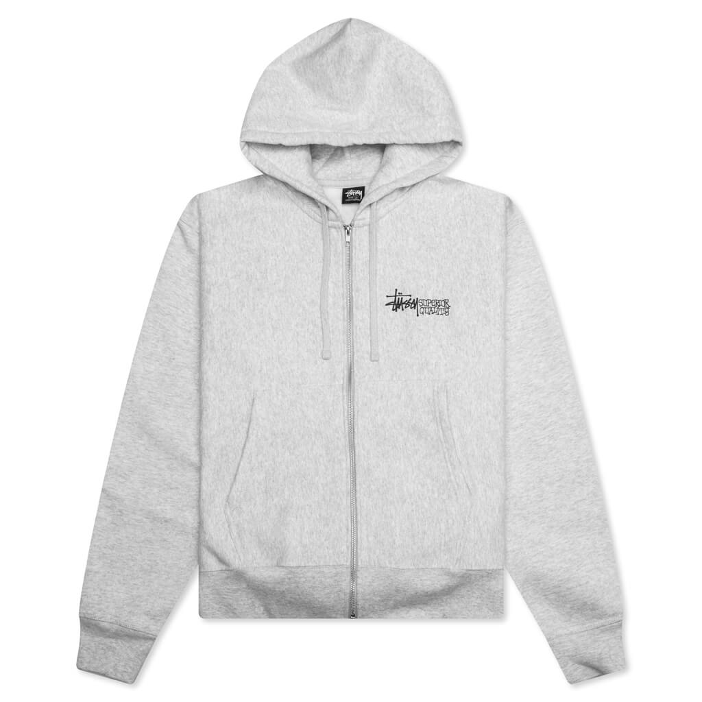 Оригінальна Superior Quality Zip Hoodie Stussy – боковий вид