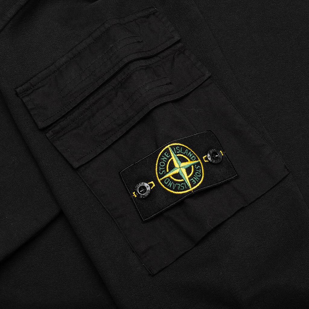 Pocket Sweatshirt Stone island – Гарантія оригінальності – детальний вид - STONE ISLAND