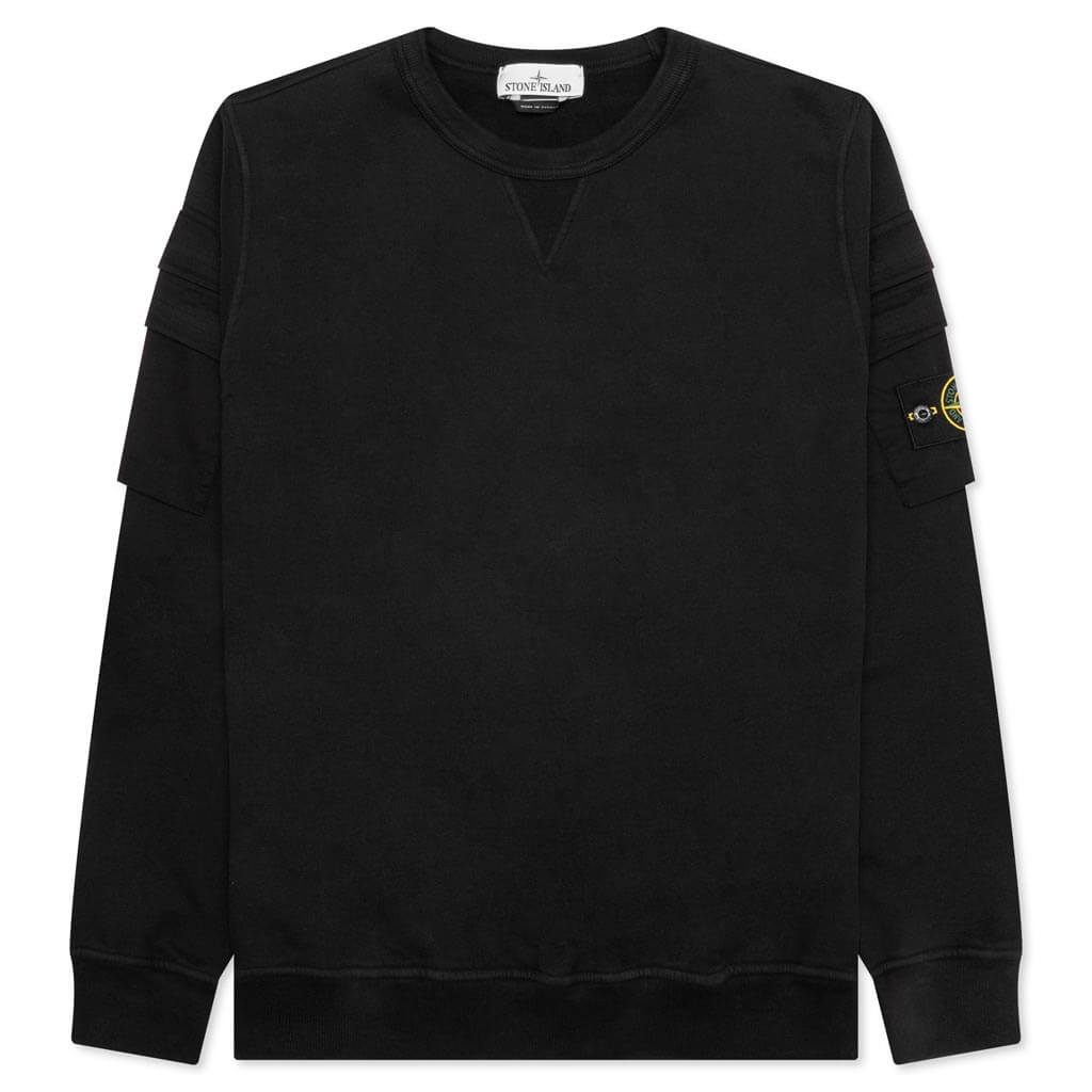 Pocket Sweatshirt Stone island – Гарантія оригінальності – боковий вид - STONE ISLAND