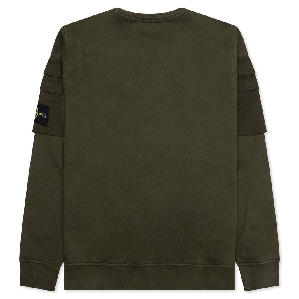 Pocket Sweatshirt Stone island – Гарантія оригінальності – вид ззаду