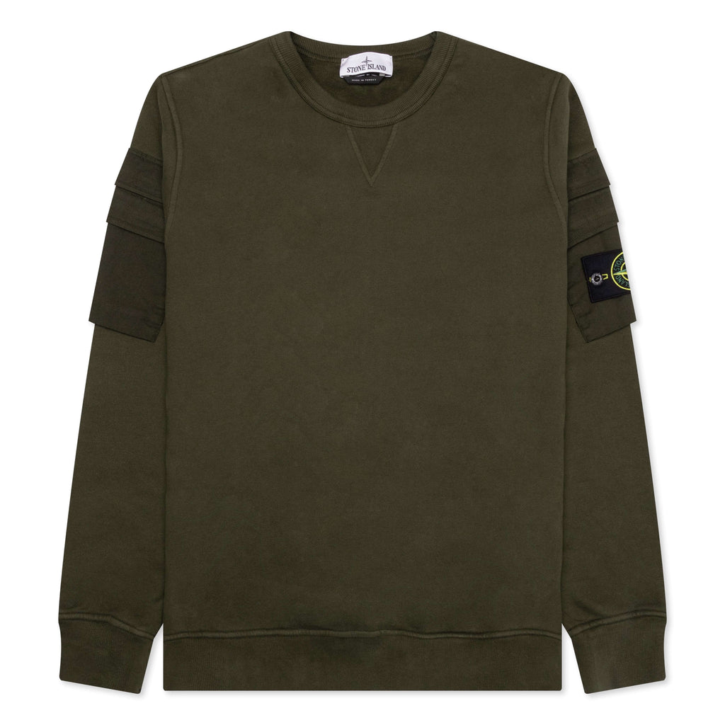 Pocket Sweatshirt Stone island – Гарантія оригінальності – боковий вид