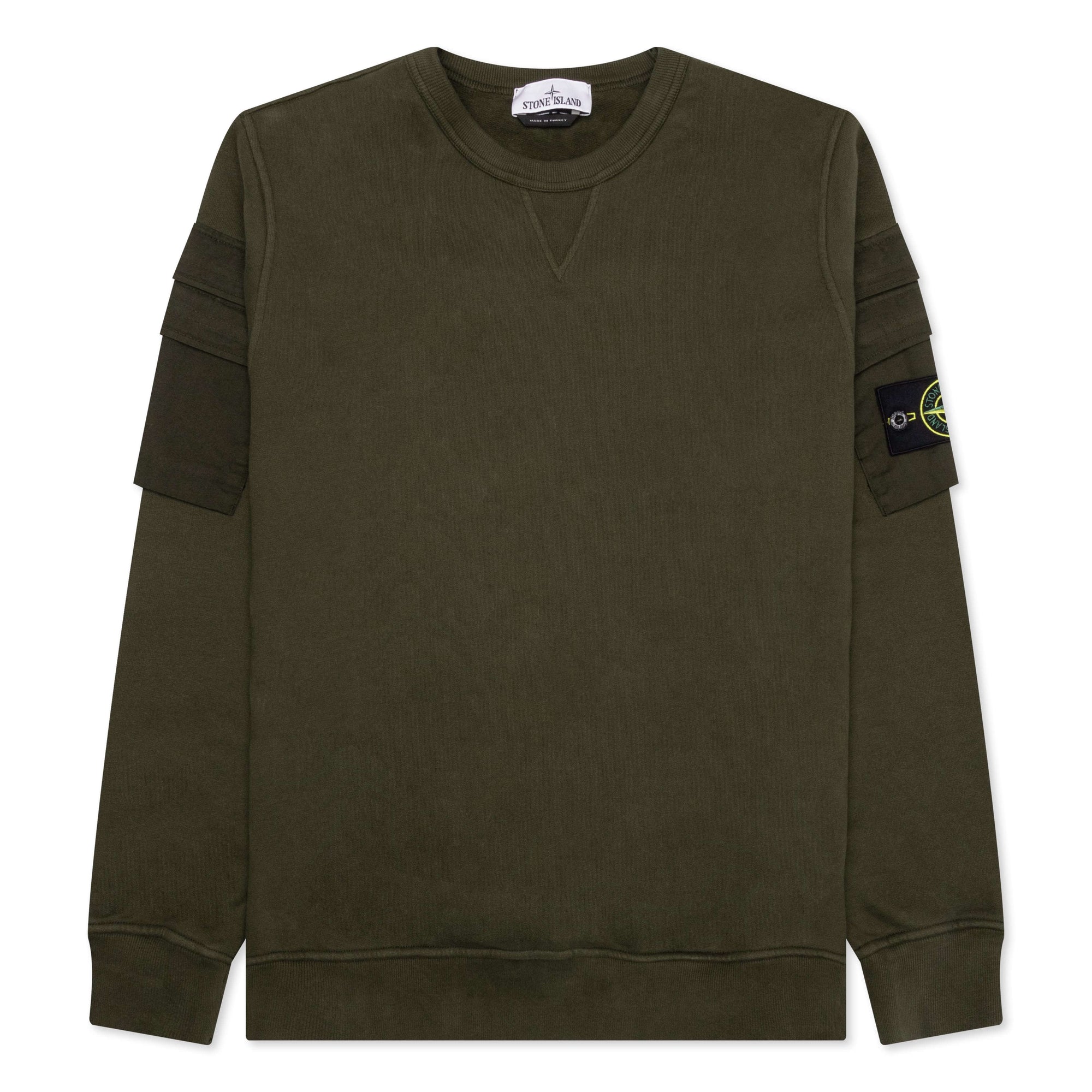 Pocket Sweatshirt Stone island – Гарантія оригінальності – боковий вид - STONE ISLAND