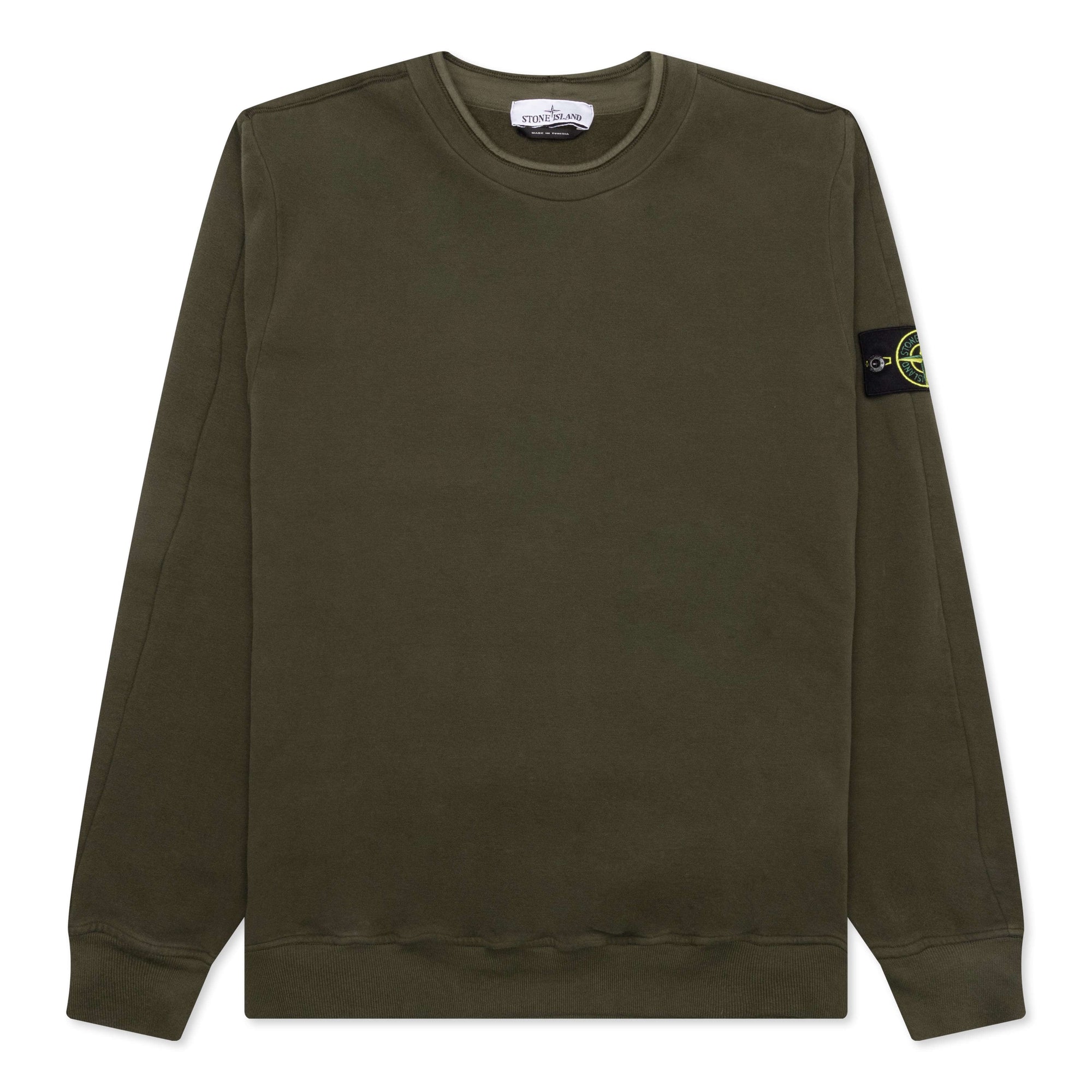 Brushed Sweatshirt Stone island – Гарантія оригінальності – боковий вид - STONE ISLAND