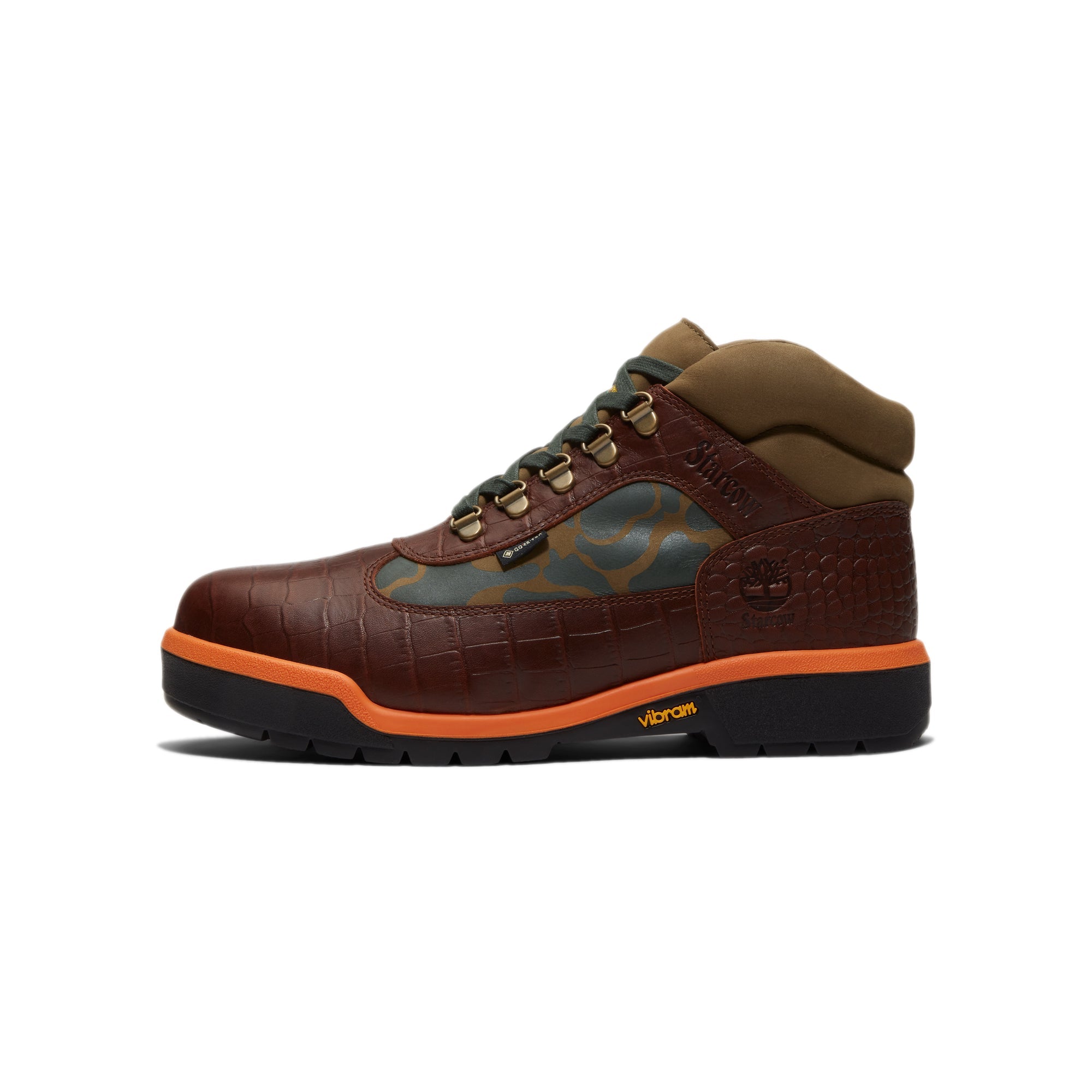 Оригінальна X Starcow Mens Lace Up Gtx Stivale Field Boots Timberland – боковий вид