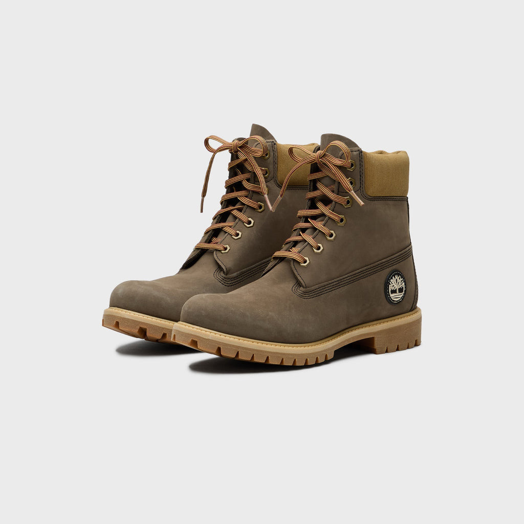 Оригінальна 6 Inch Lace Up Waterproof Boot Dark Brown Timberland – вид ззаду