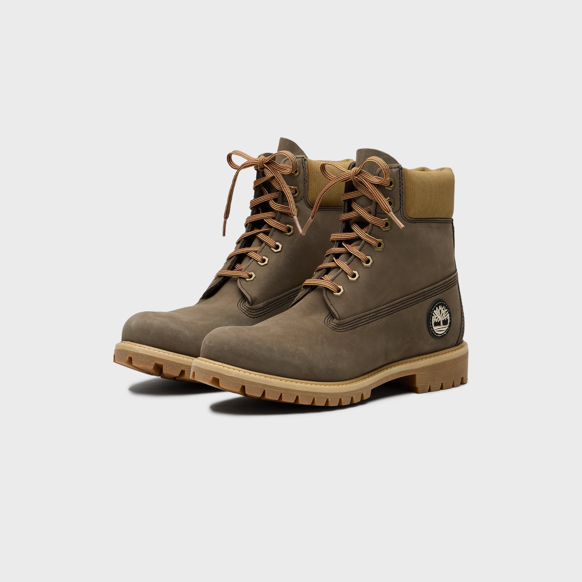 Оригінальна 6 Inch Lace Up Waterproof Boot Dark Brown Timberland – вид ззаду