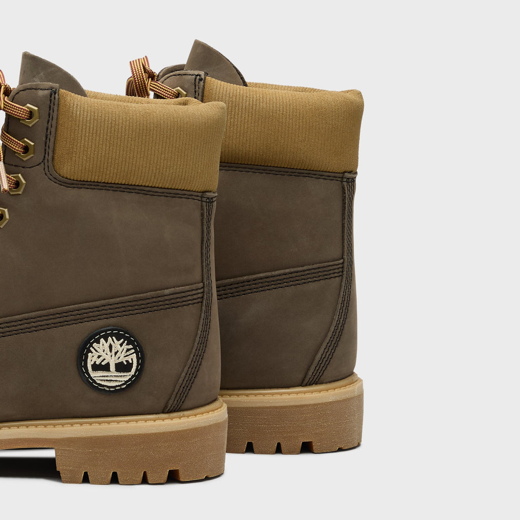 Оригінальна 6 Inch Lace Up Waterproof Boot Dark Brown Timberland – детальний вид