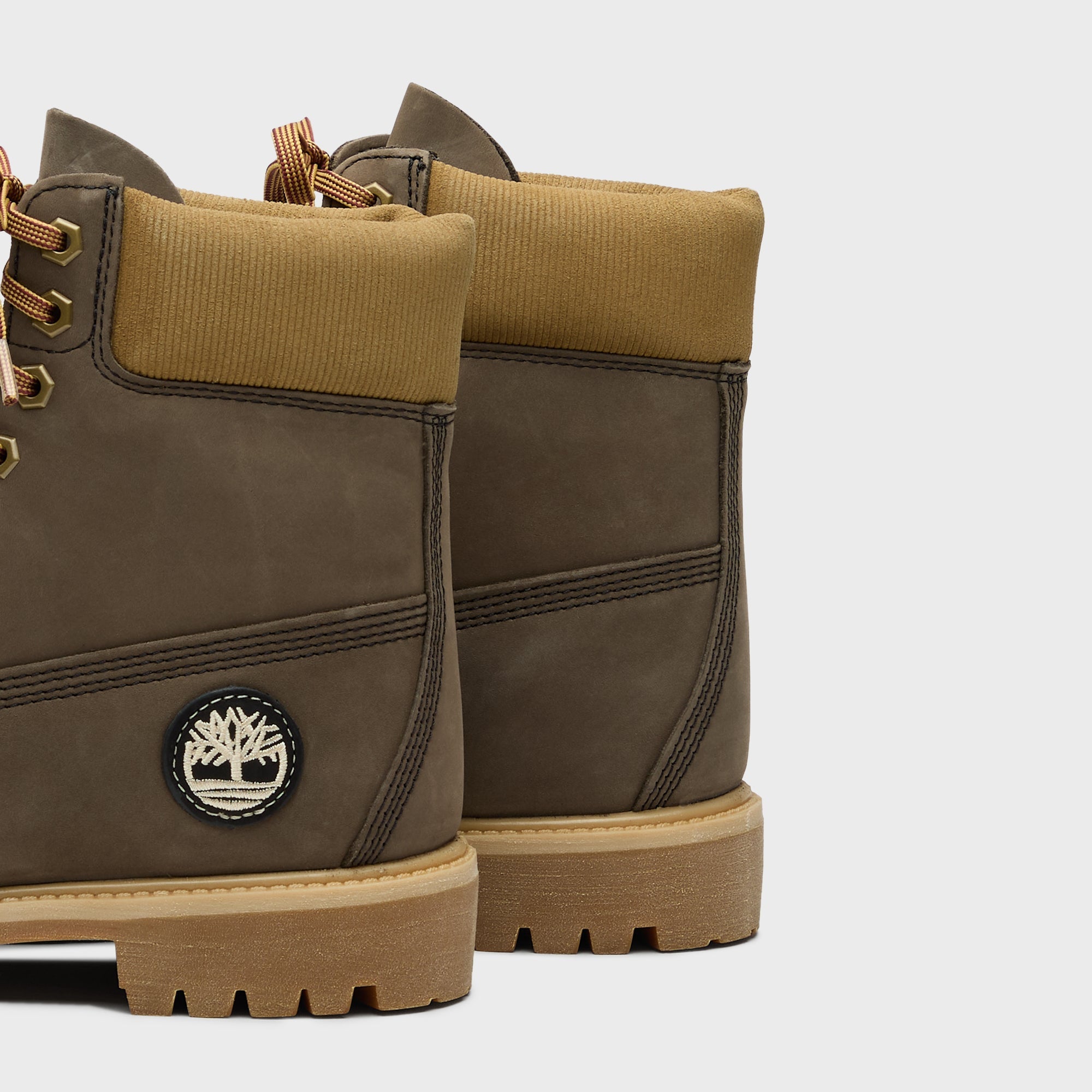 Оригінальна 6 Inch Lace Up Waterproof Boot Dark Brown Timberland – детальний вид