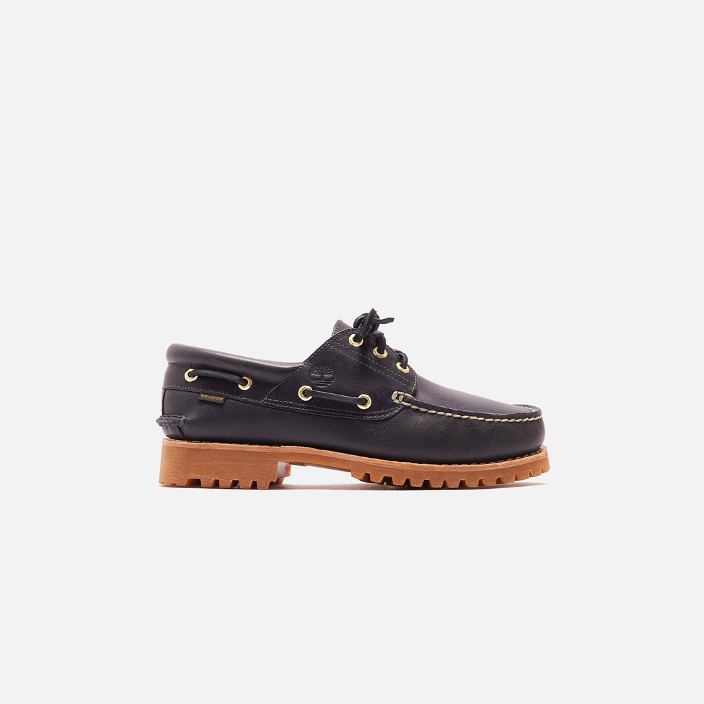 X Aimé Leon Dore 3 Eye Lug Navy Timberland – Гарантія оригінальності – боковий вид