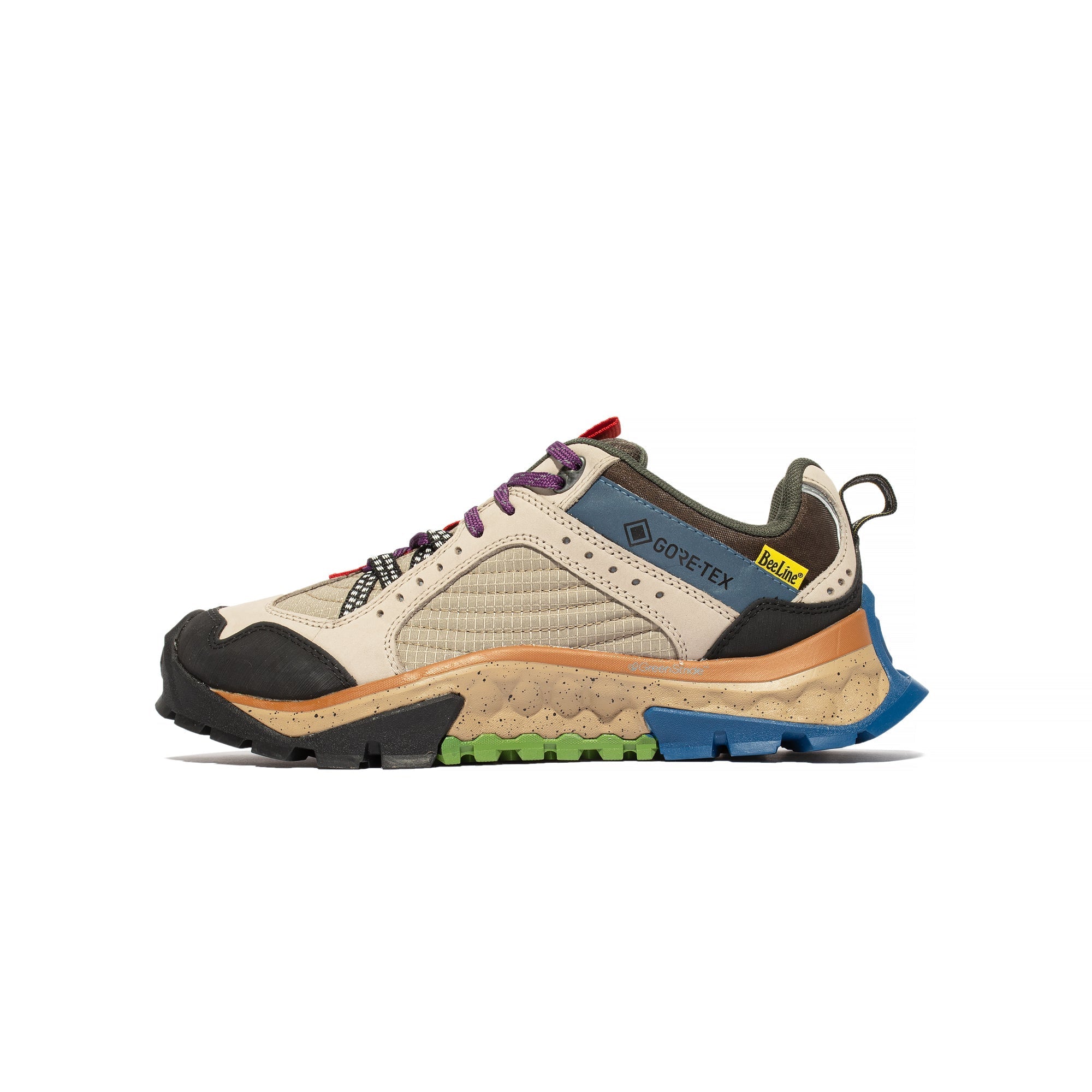 Оригінальна X Beeline Womens Solar Ridge Goretex Hiker Boot Pure Cashmere Timberland – боковий вид
