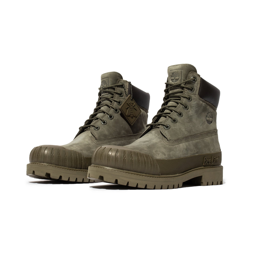 X Beeline Mens 6 Prem Rubber Toe Wp Shoes Dk Grn Timberland оригінал – Купити в Україні – вид ззаду
