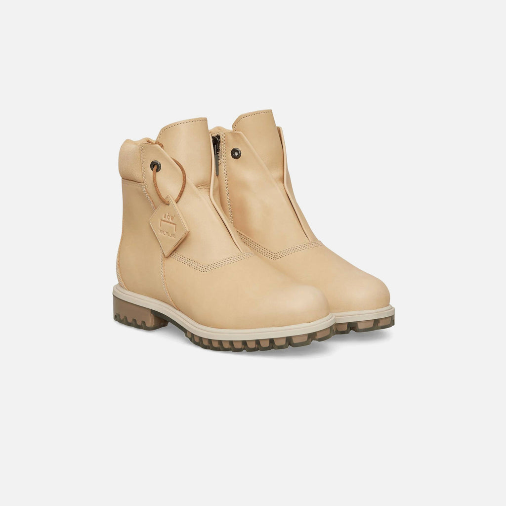 X A Cold Wall* Mens 6 In Zip Up Boot Natural Timberland – Гарантія оригінальності – вид ззаду