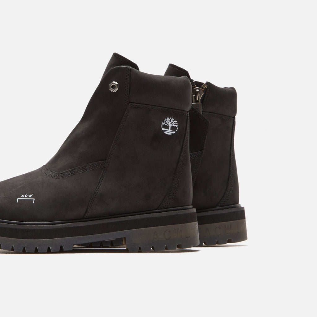 X A Cold Wall* 6 Side Zip Boot Jet Black Timberland – Гарантія оригінальності – детальний вид