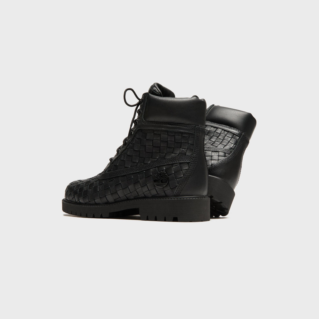 Woven 6 Inch Lace Up Full Grain Boot Black Timberland – Гарантія оригінальності – збільшений вид
