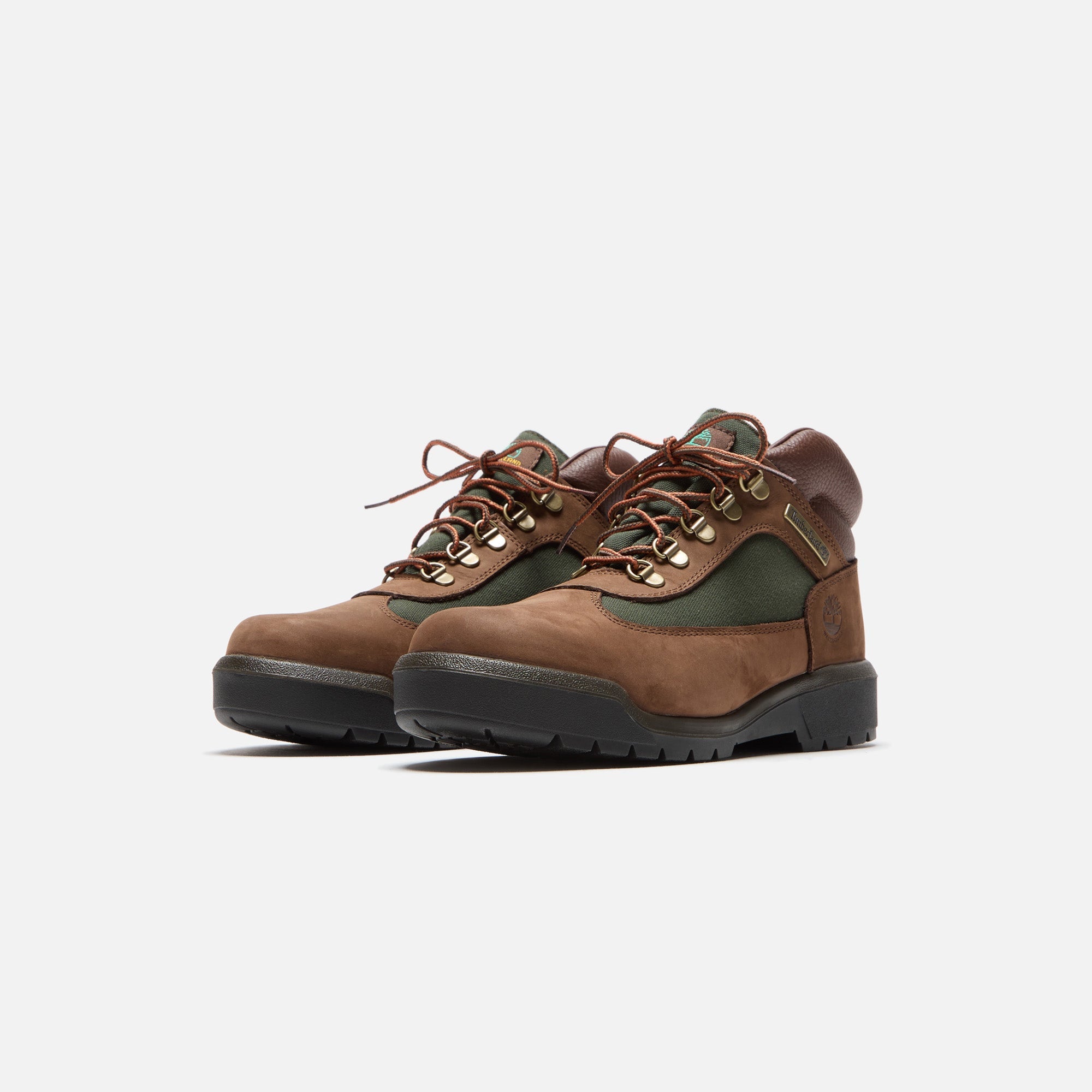 MID Lace Up Waterproof Field Boot Chocolate Timberland – Гарантія оригінальності – вид ззаду