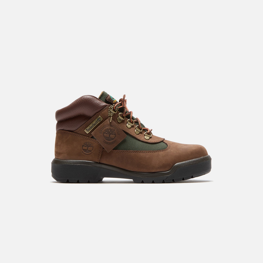 MID Lace Up Waterproof Field Boot Chocolate Timberland – Гарантія оригінальності – боковий вид