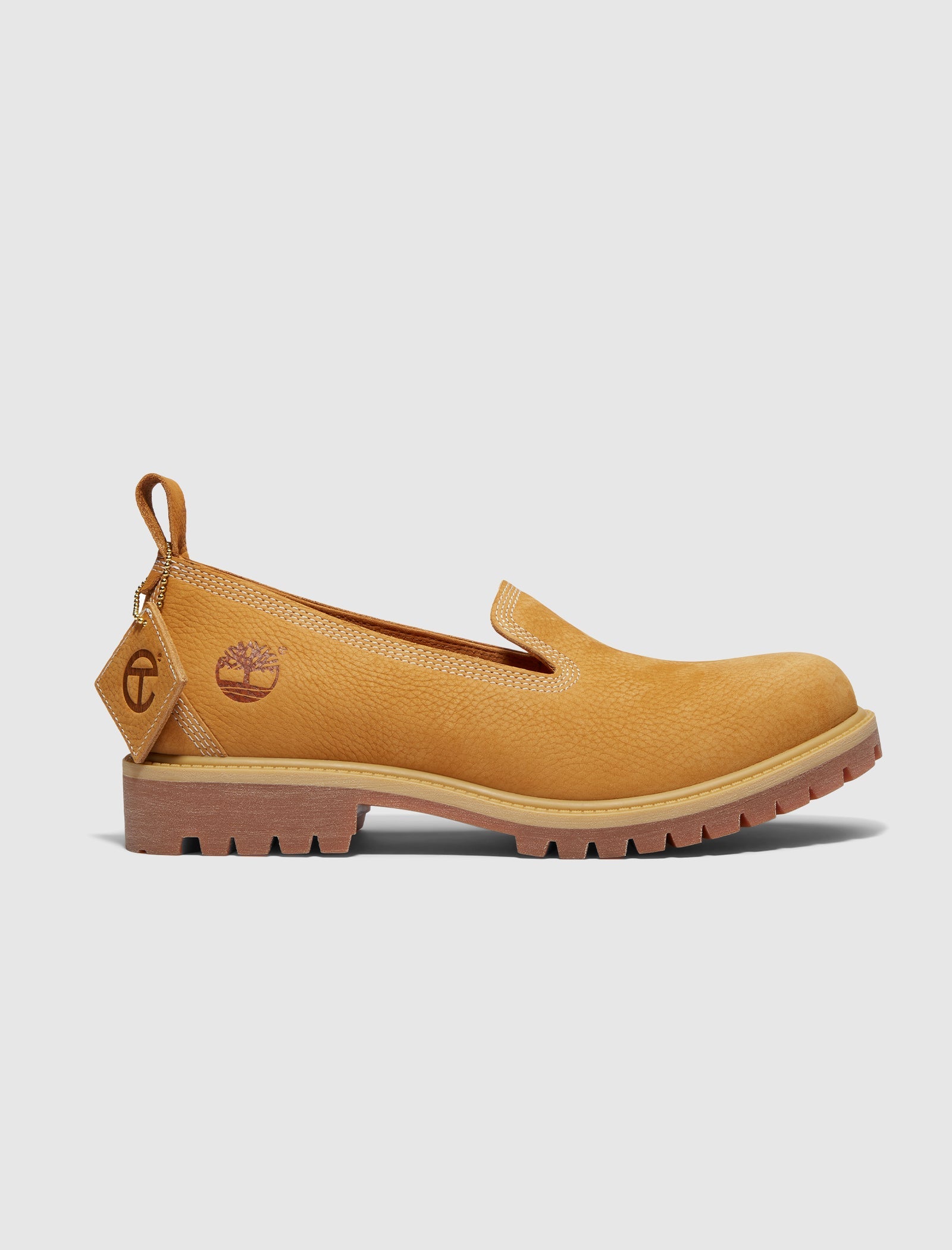 Telfar Loafer Wheat Timberland – Гарантія оригінальності – боковий вид