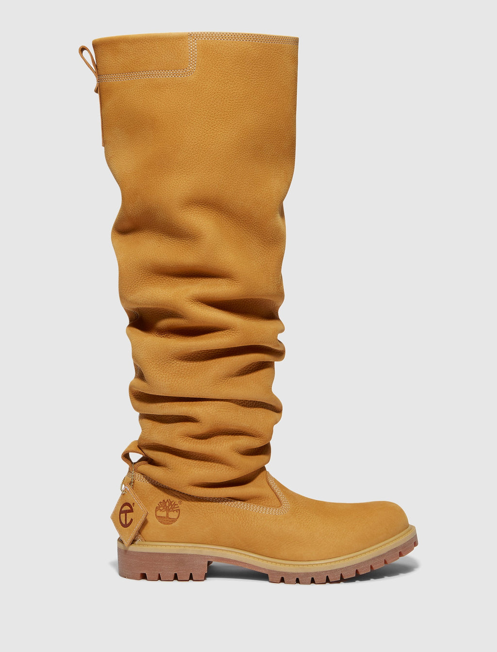 Telfar Pull On Boot High Wheat Timberland оригінал – Купити в Україні – вид ззаду