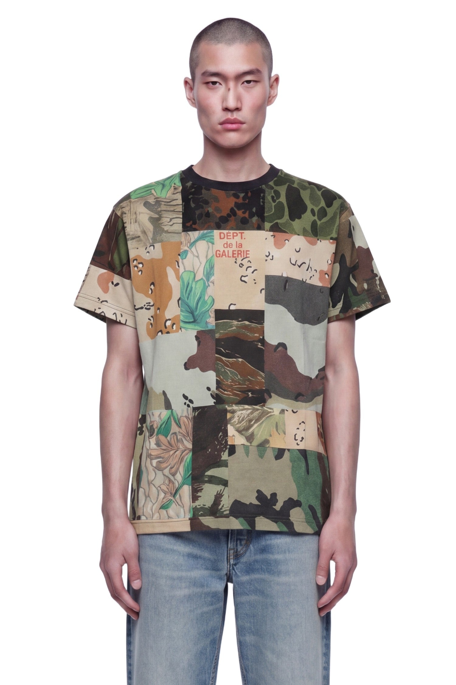 Mixed Camo Tee Gallery department – Гарантія оригінальності – боковий вид