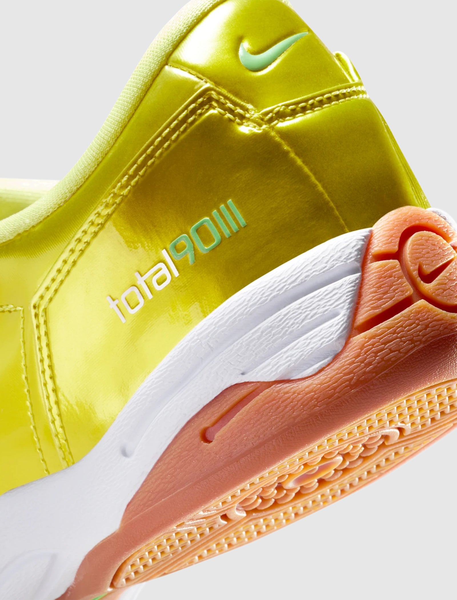 T90 Dynamic Yellow Nike – Гарантія оригінальності – детальний вид