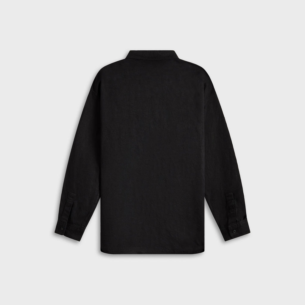 Оригінальна Penn Shirt Black The row – вид ззаду