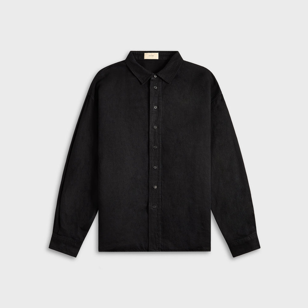 Оригінальна Penn Shirt Black The row – боковий вид