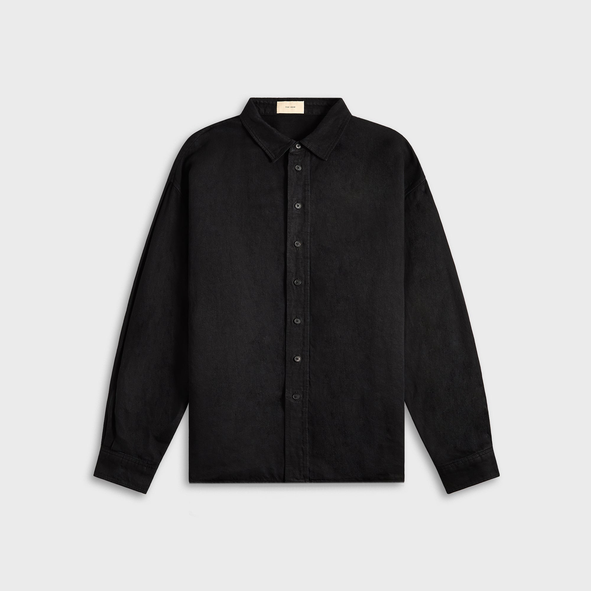Оригінальна Penn Shirt Black The row – боковий вид