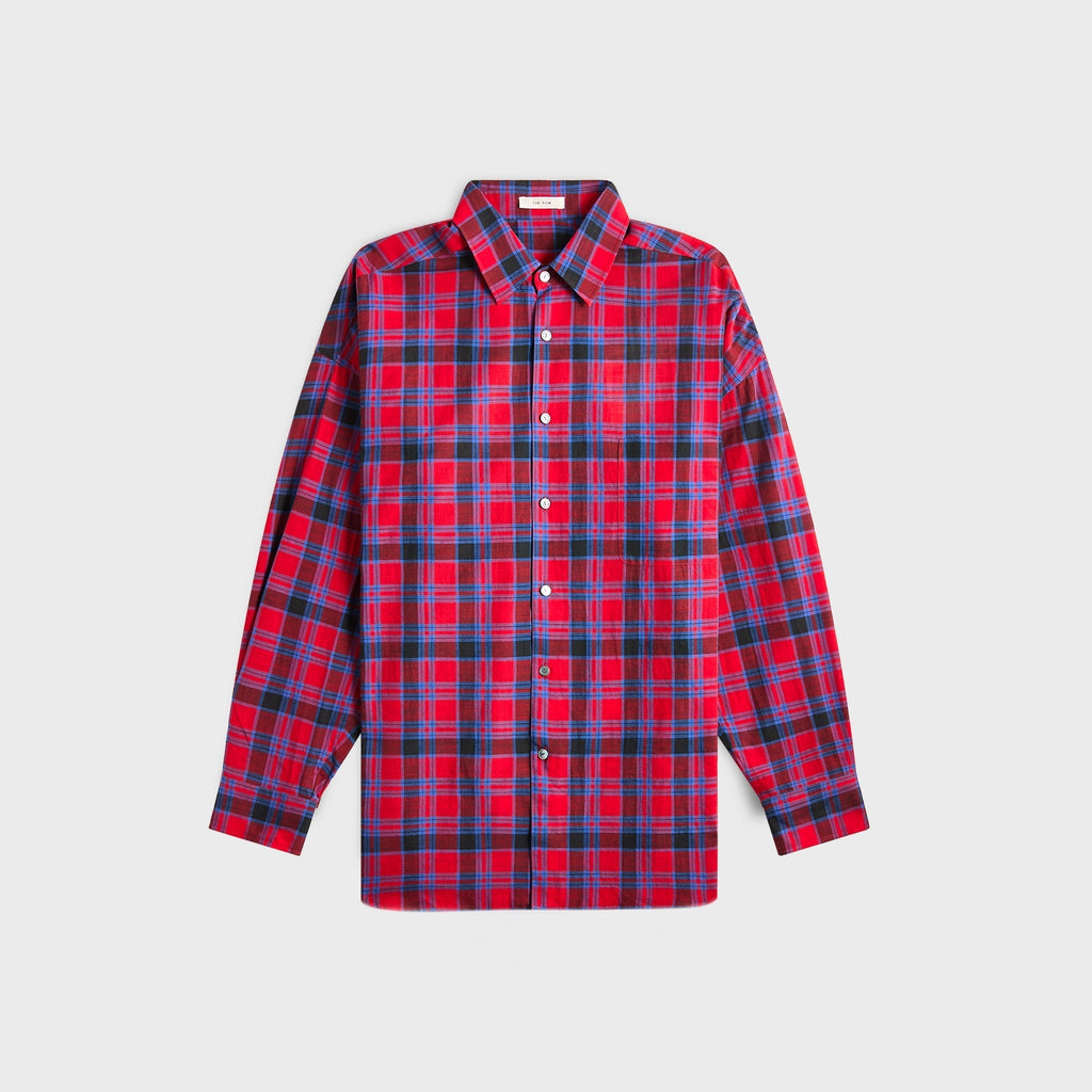 Lancaster Shirt Red The row – Гарантія оригінальності – боковий вид