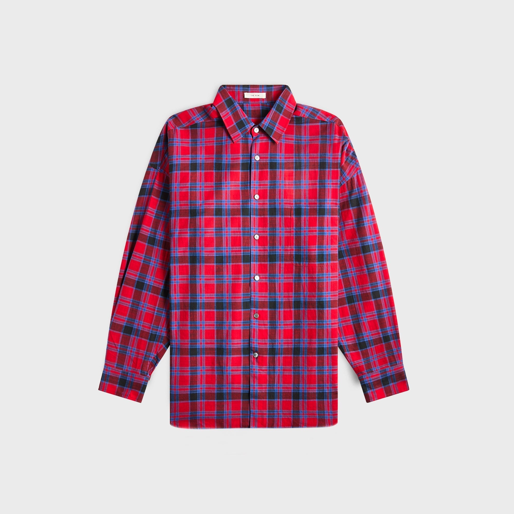 Lancaster Shirt Red The row – Гарантія оригінальності – боковий вид